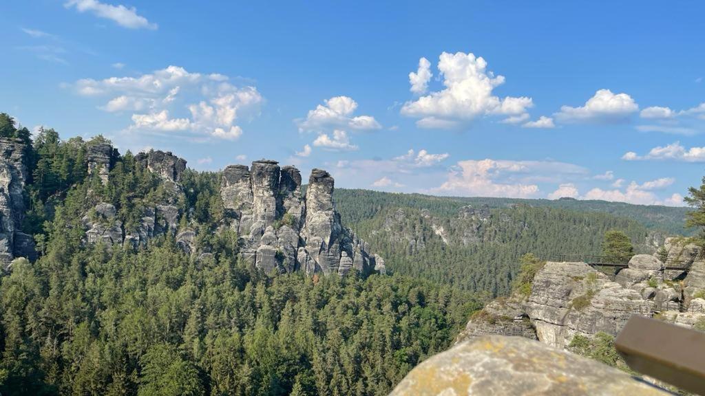Appartamento Pension Elblinge Prossen Esterno foto